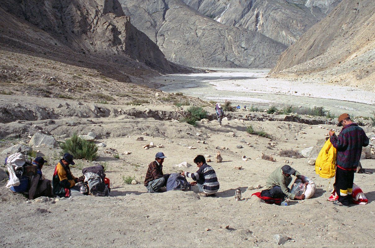 16 Guide Iqbal Arrived At Jhola Campsite The Next Morning And We Packed Up To Leave